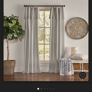 Grey drapes . 95x50
